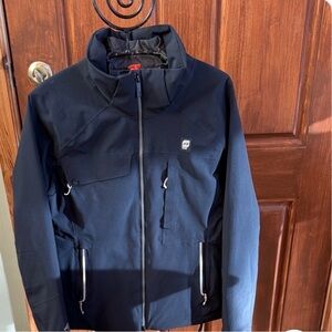 Orage Prime 20 Ski Jacket Mens Black Waterproof Breathable Hood Technical Shell